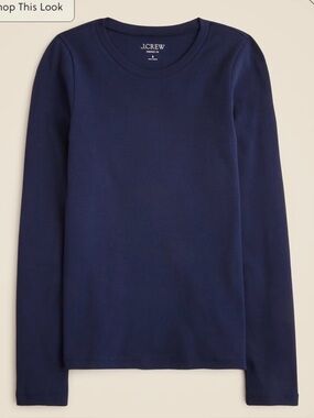 LAST DAY J Crew Perfect Fit Long Sleeve Tee